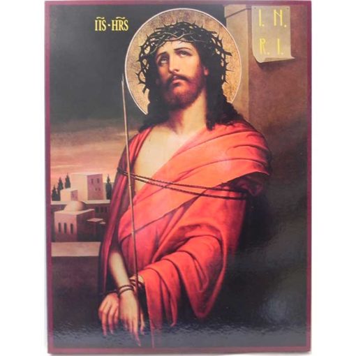 Icoana Mantuitorul Hristos cu coroana de spini – 30 x 40 cm