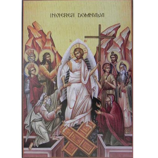 Icoana cu Invierea Domnului – 20 x 30 cm
