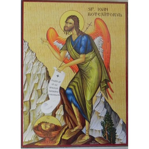 Icoana cu Sf. Ioan Botezatorul – 20 x 30 cm