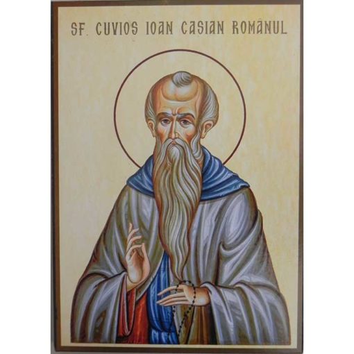 Icoana cu Sf. Ioan Casian – 20 x 30 cm