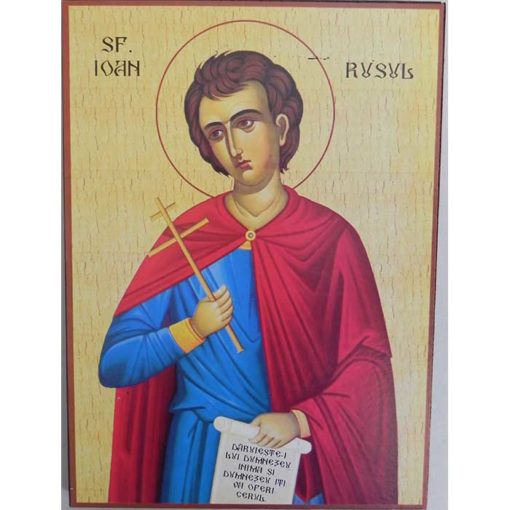 Icoana cu Sf. Ioan Rusul – 20 x 30 cm