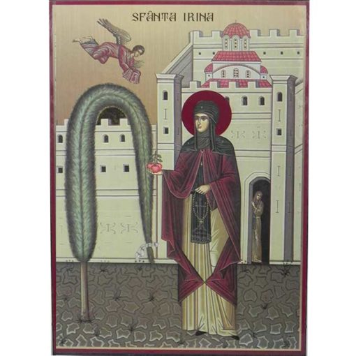 Icoana cu Sf. Imparateasa Irina – 20 x 30 cm