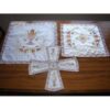 Acoperaminte pentru Sfinte Vase brodate cu model traditional in punct cruciulita – Crucea Sfantului Andrei