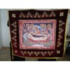 Epitaf brodat pe catifea cu struguri, spice de grau si serafimi (140 x 120 cm) – pentru Adormirea Maicii Domnului Epitaf brodat pe catifea cu struguri, spice de grau si serafimi (140 x 120 cm) – pentru Adormirea Maicii Domnului