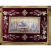 Epitaf brodat pe catifea cu struguri si serafimi (140 x 120 cm) – pentru Adormirea Maicii Domnului
